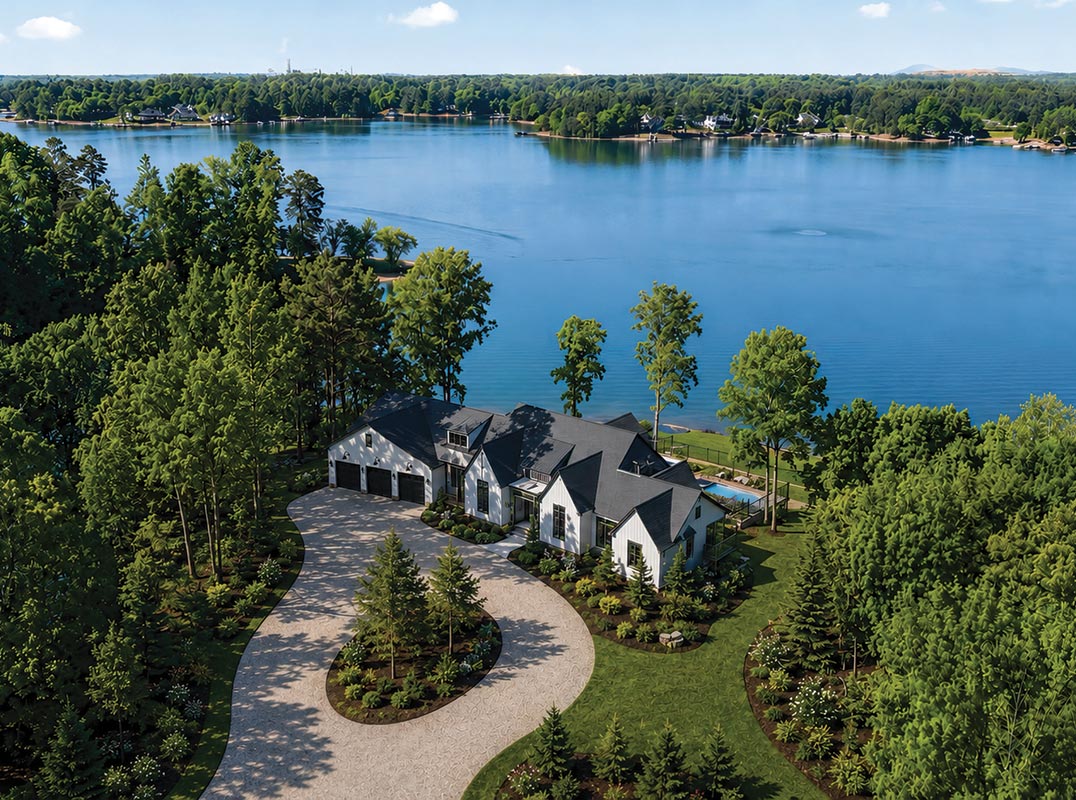New Construction | 1.42 Acre Waterfront Lot